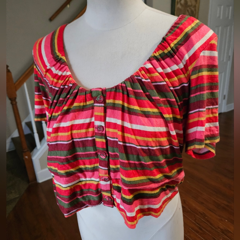 NWT! BCBGeneration Cropped Top XL - Picture 2 of 4